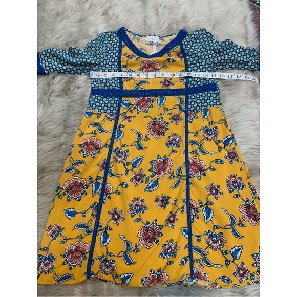 Matilda Jane Flower Power Floral Dress Choose your own path Gold Size 12 - Picture 5 of 5